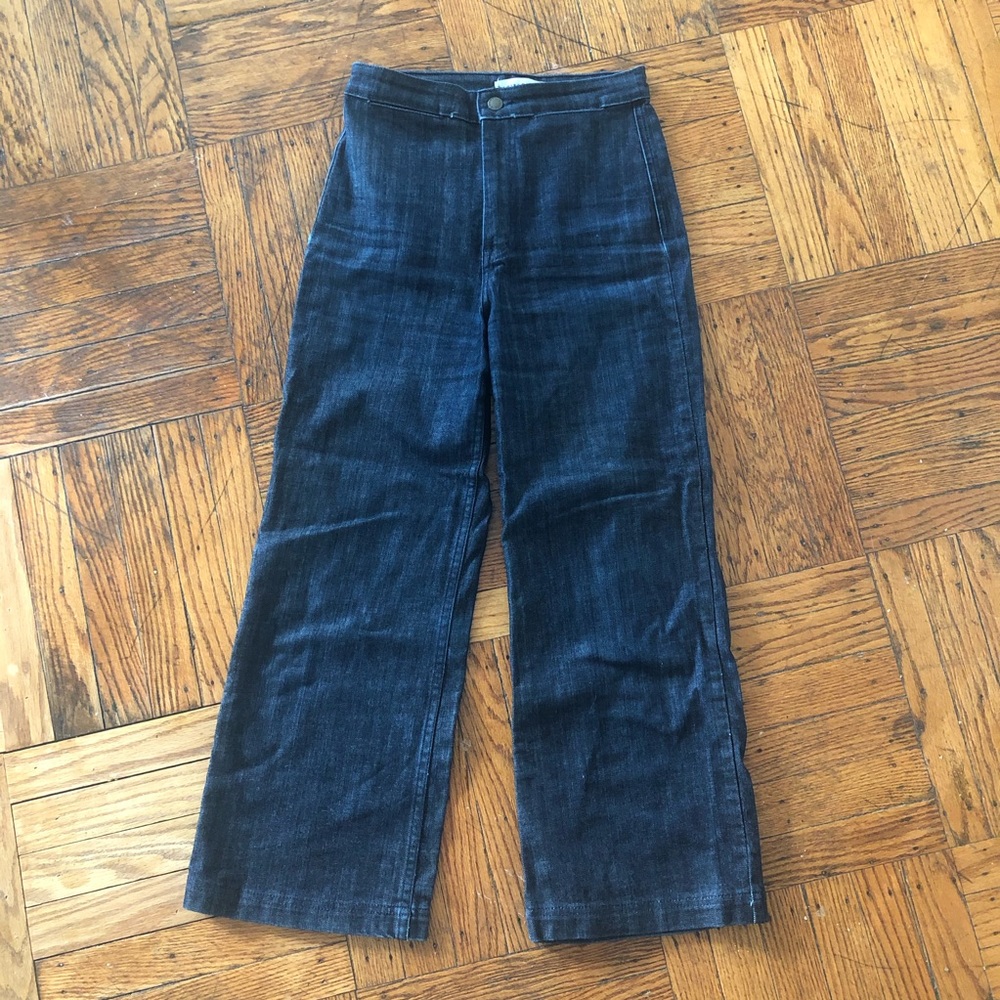 Apiece Apart Wide Leg Jeans size 00 (27” waist)
